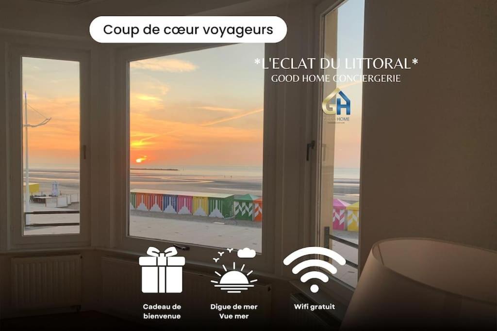 L'Eclat Du Littoral Vue Mer - Good Home Δουνκέρκη Εξωτερικό φωτογραφία